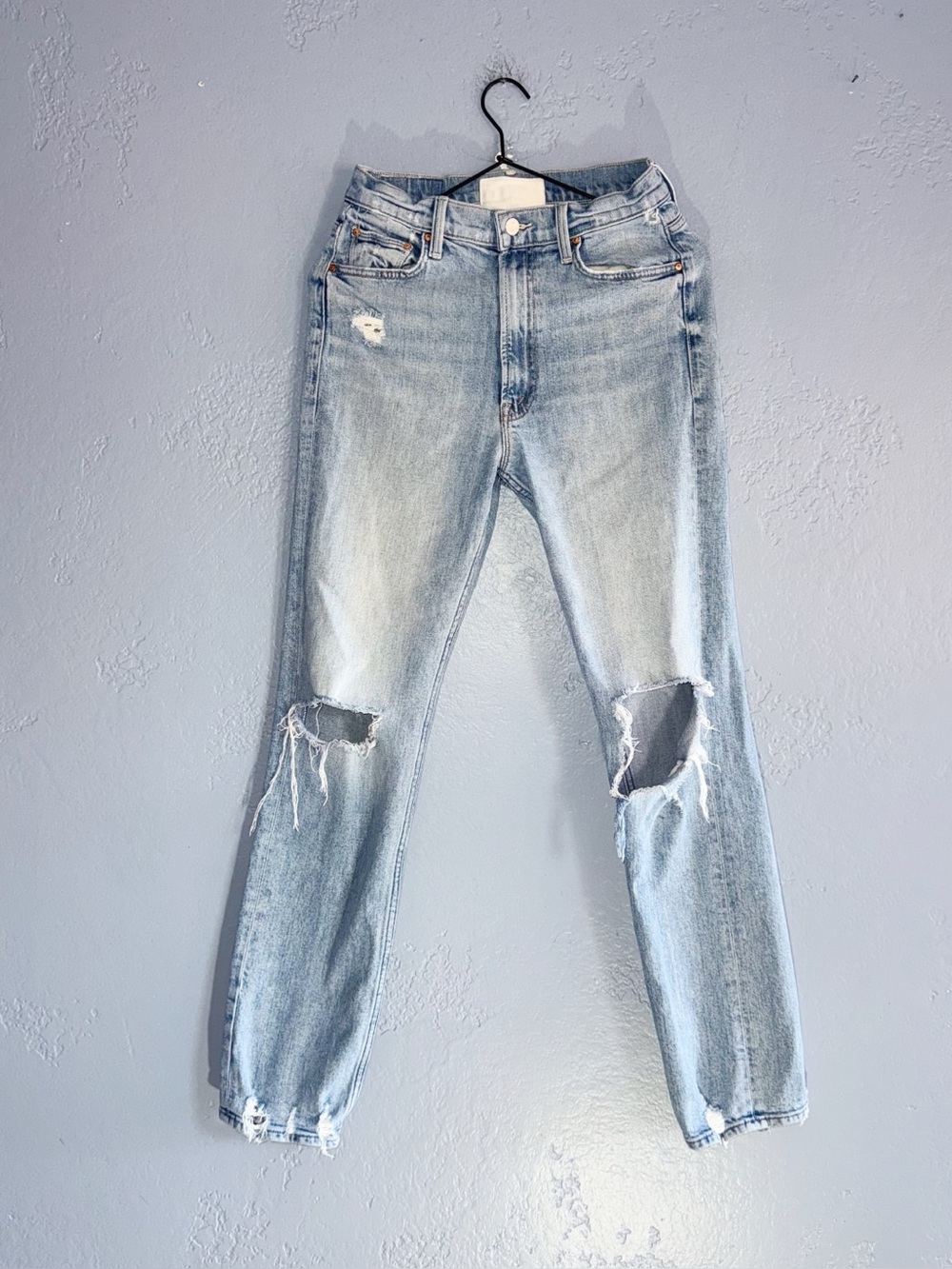 Mother Rider Skimp Distressed Jeans Size 27